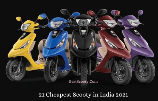 cheapest scooty in india
