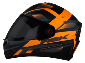 Steelbird SBA 1 R2K Full Face Orange Helmet