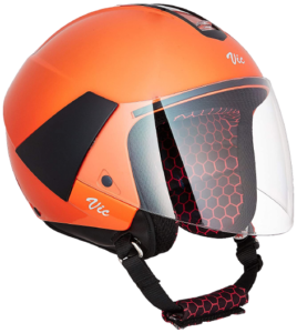 Steelbird SBH 5 VIC Female helmet for Orange Dio