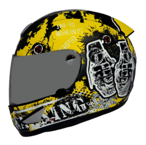 THH Helmets TS 41 Destroy Full Face Single Shield Bike Helmet