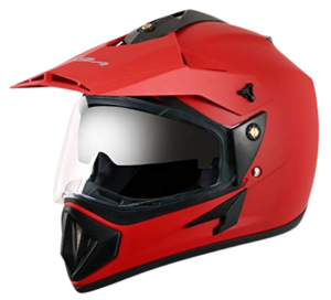 Vega Off Road DV Dull Red Helmet Sporty Red